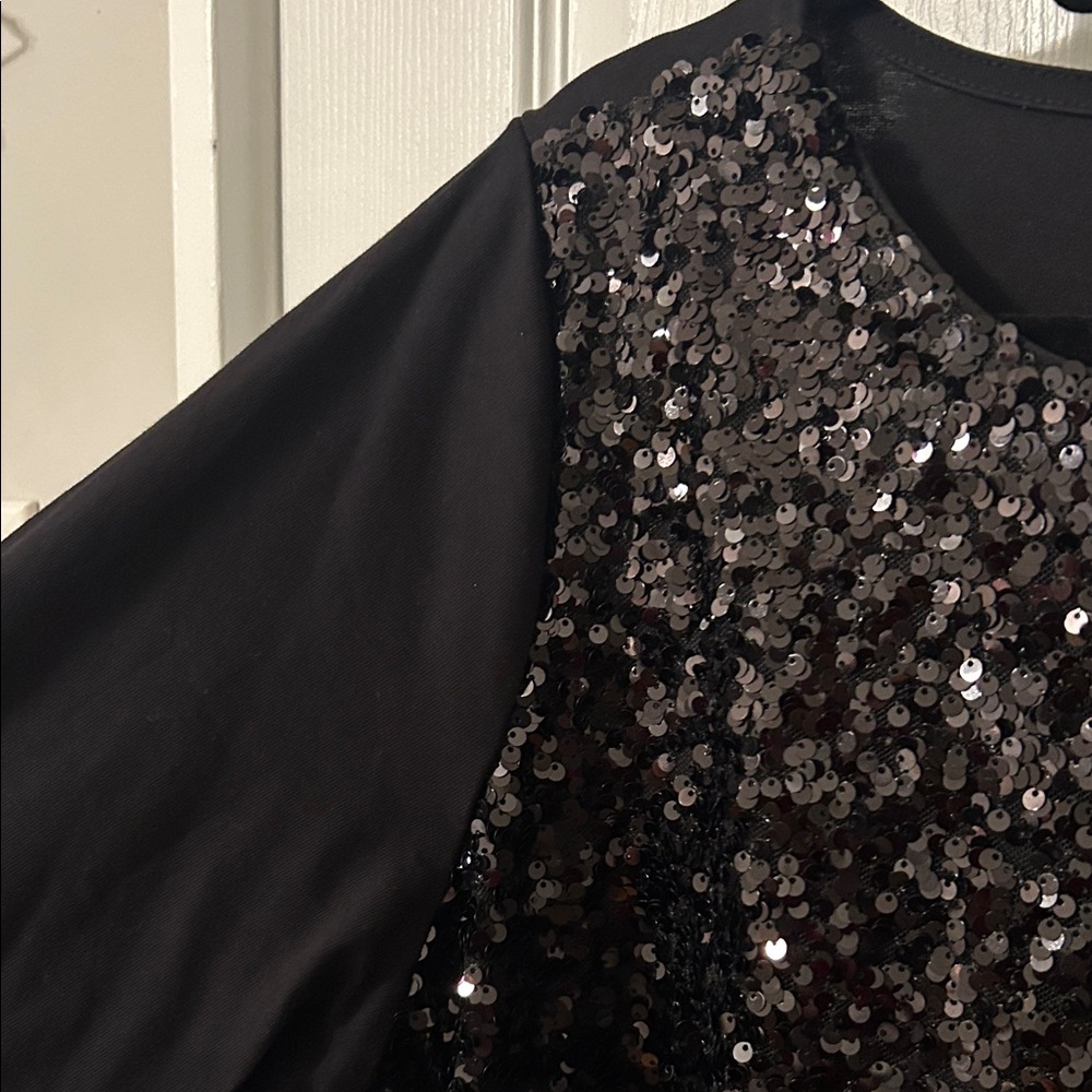 Talbots Sequins Top - Picture 2 of 5